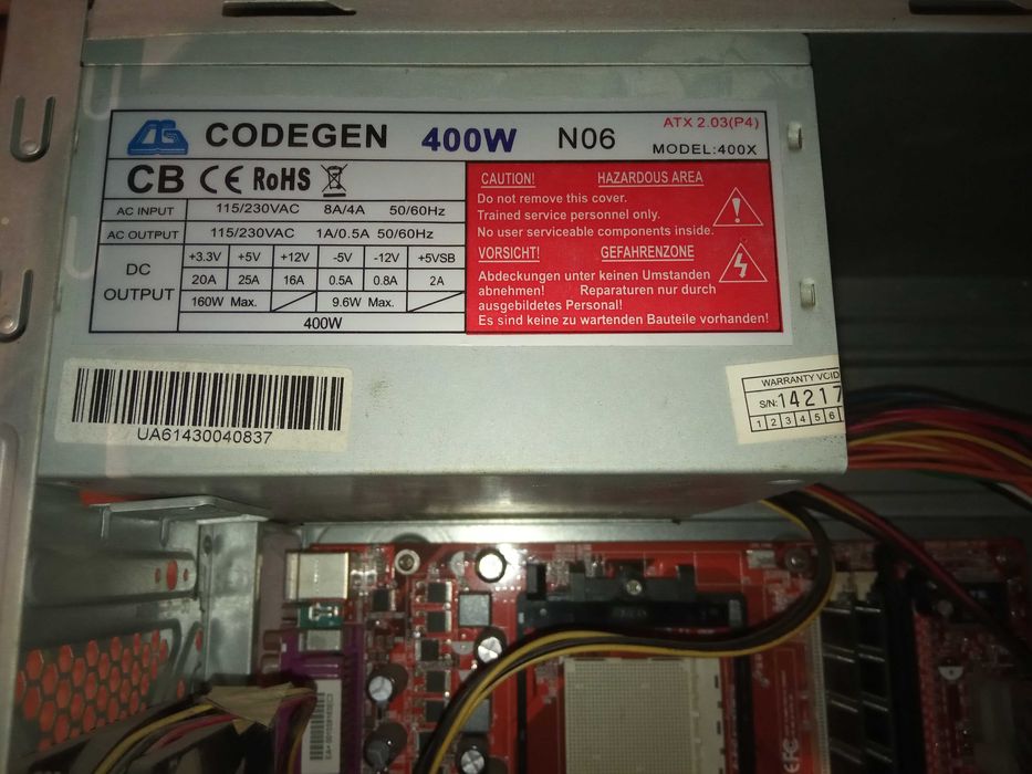 Foxconn 6150K8MA-8KRS, Socket 939, DDR (макс 4 ГБ).