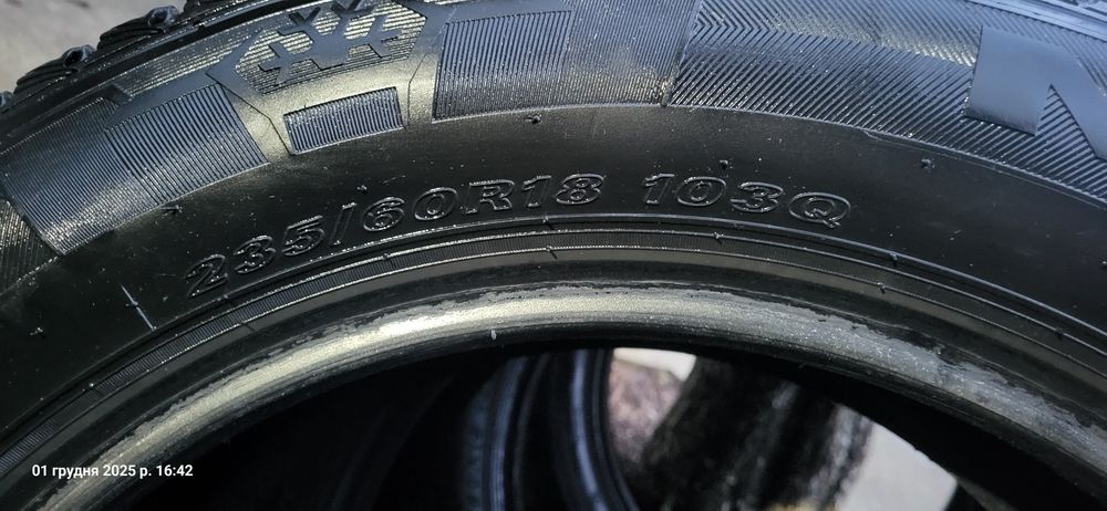 Шини NEXEN 235/60/18 зима