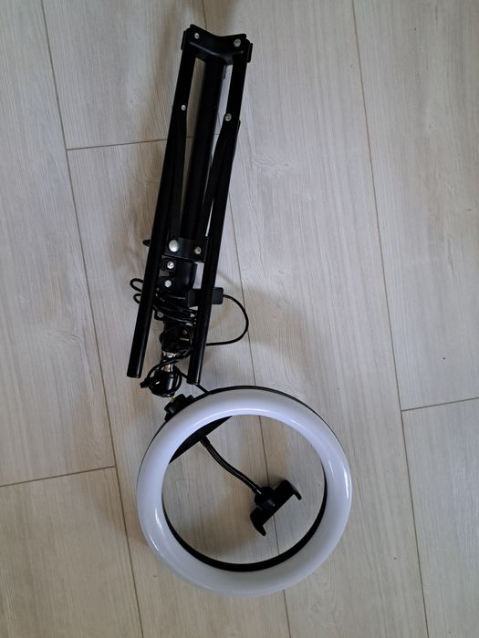 Штанив з лампою для фото відео зйомки