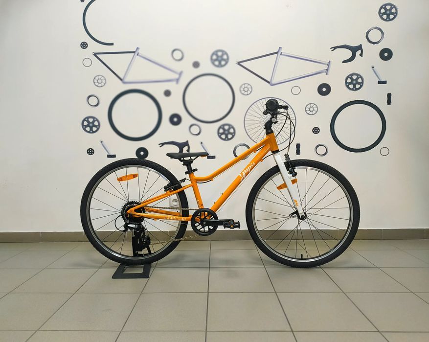 Rower młodzieżowy Yupii 24″ pomarańczowy