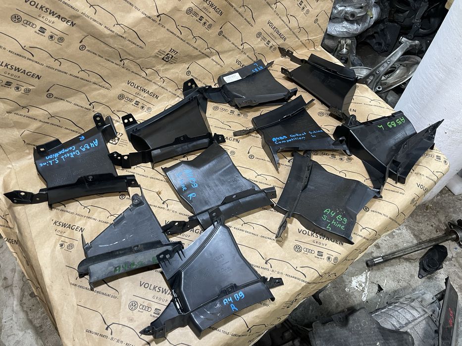 Воздуходови Audi A4 A5 B9 воздухозабірники бамперу 8W0121763