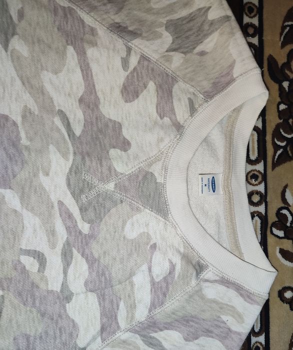 Кофта комуфляжная, свитшот теплая