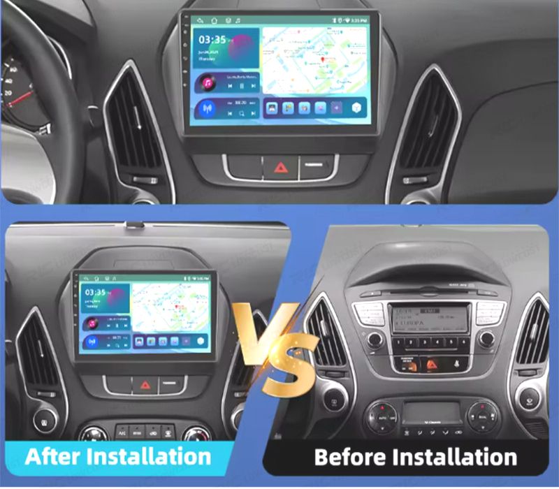 RÁDIO GPS ANDROID 13 HYUNDAI IX35 10-15
