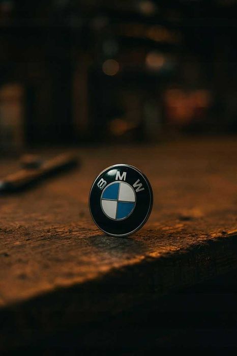 BMW 56mm 4szt Dekle Dekielki Niebieskie