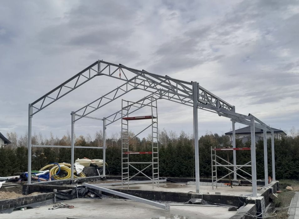 Konstrukcja hali 20x10x4