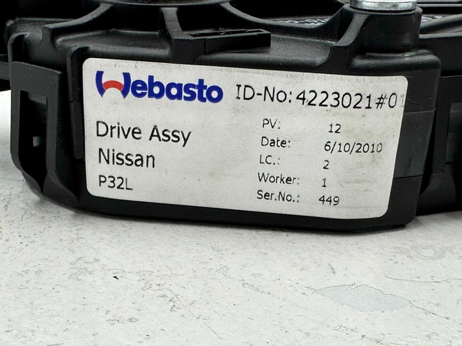 Motor Teto Abrir - Nissan Qashqai J10 (2010)