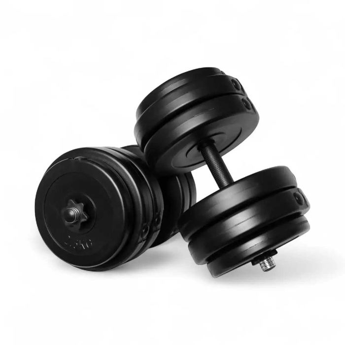 Комплект гантелей + з'єднувач - 52 кг (2 шт по 26 кг) розбірні