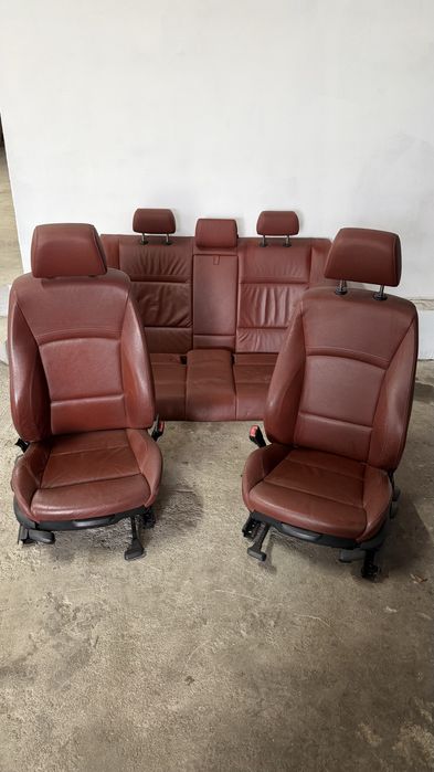 Conjuntos bancos E90 vermelho Pack M BMW