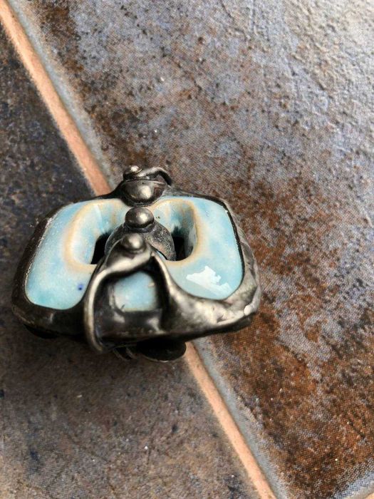 Кулон + кольцо (керамика)