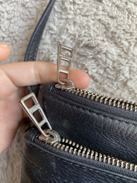 Mala tiracolo original  zadig & voltaire pele preta clutch