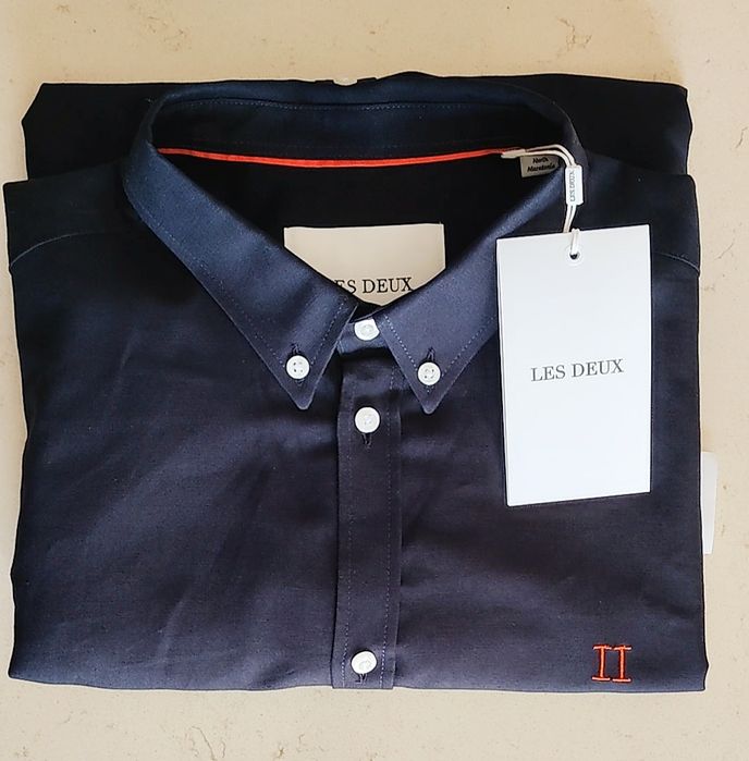 Męska koszula LES DEUX r. XL - 100% bawełna