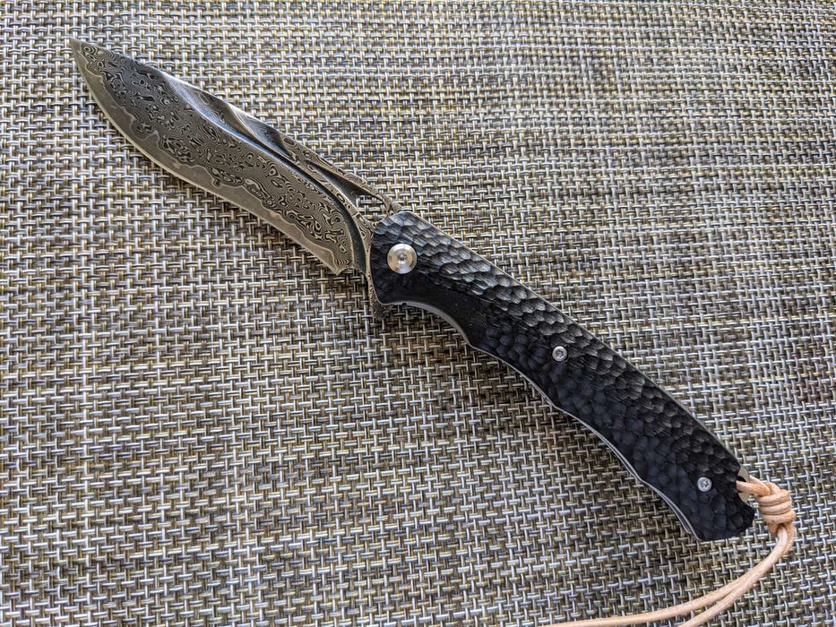 Складний ніж Damascus. сталь VG10. ніж складний фліпер. ніж EDC