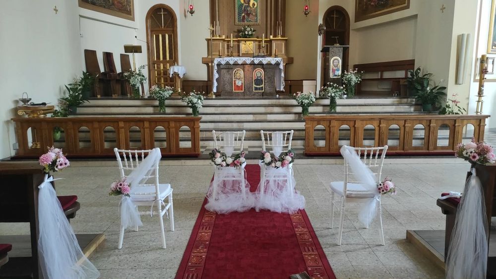 Ślubne ozdoby do kościoła