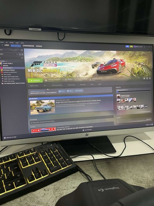 Volante G29 com pedais