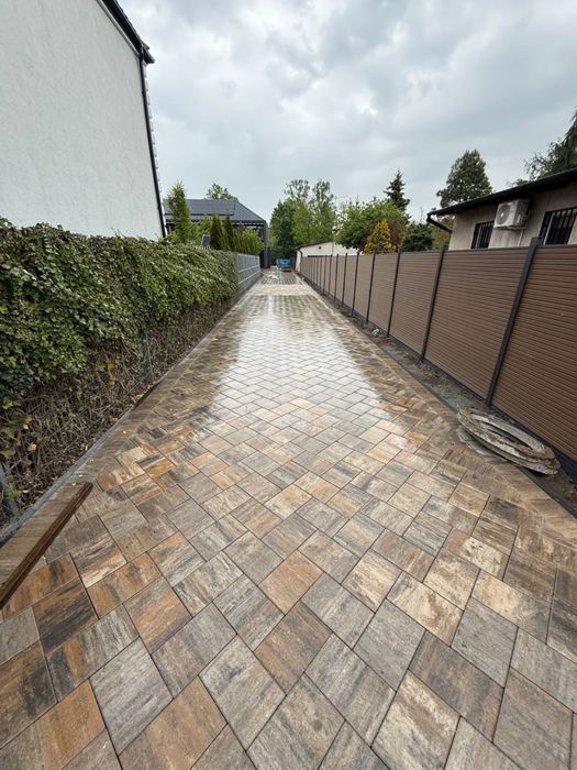 Usługi brukarskie/układanie kostki brukowej