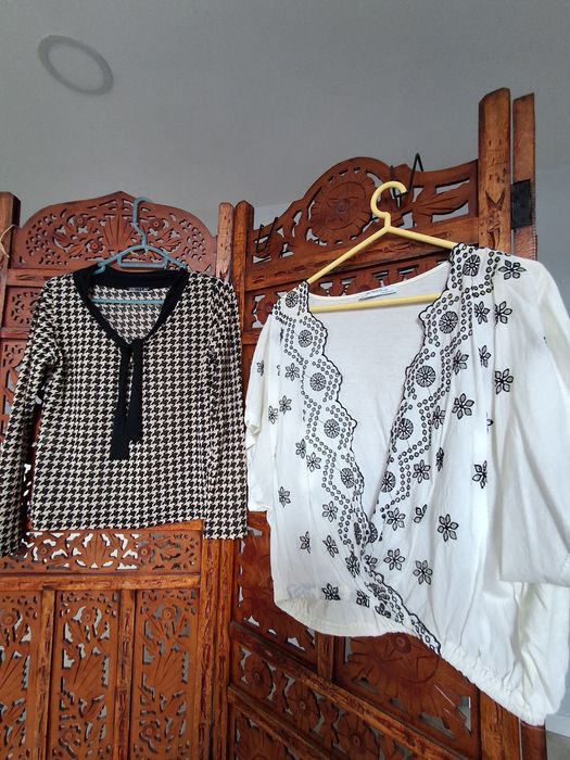 Camisas e blusas como novas de várias marcas.