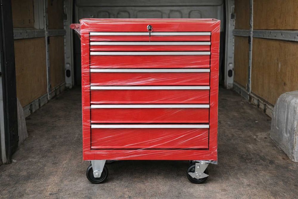 Инструментальная тележка 7 полок AppTech візок для інструменту тумба