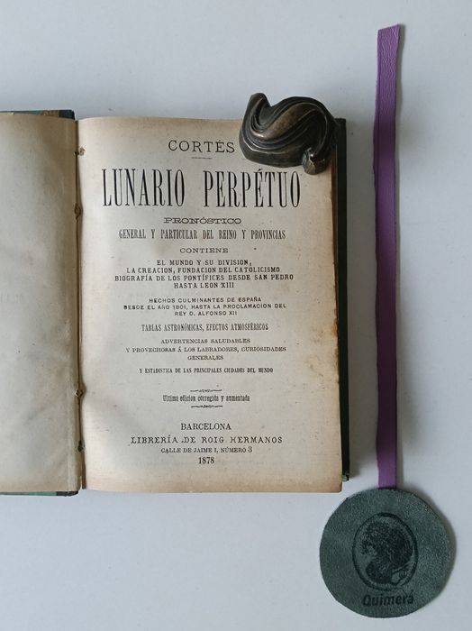 Lunario Perpétuo Pronóstico