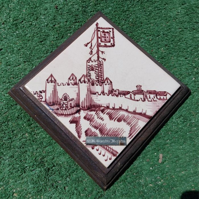 Azulejo alusivo a Castro Marim.