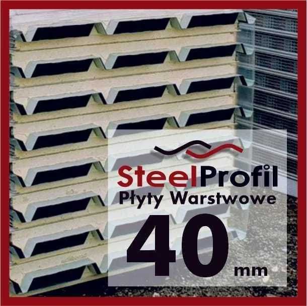 Płyta Warstwowa Dachowa PIR 1 GATUNEK Płyty obornickie Panel dachowy