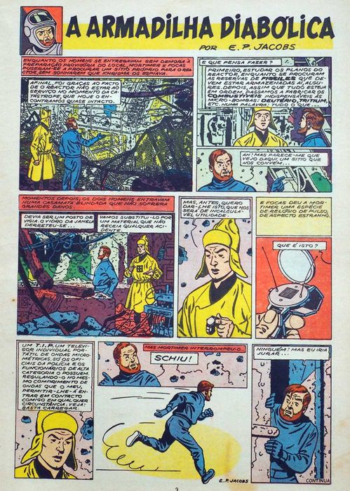 Banda Desenhada Antiga - Cavaleiro Andante - 1961