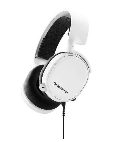 Słuchawki SteelSeries Arctis 3 białe