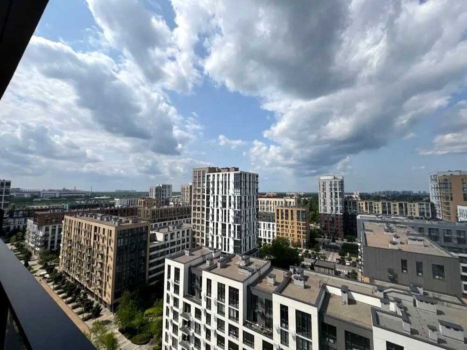 NEW! Видова з терасою! Терміново! Файна Таун 4кімн 132м Салютна, Нивки