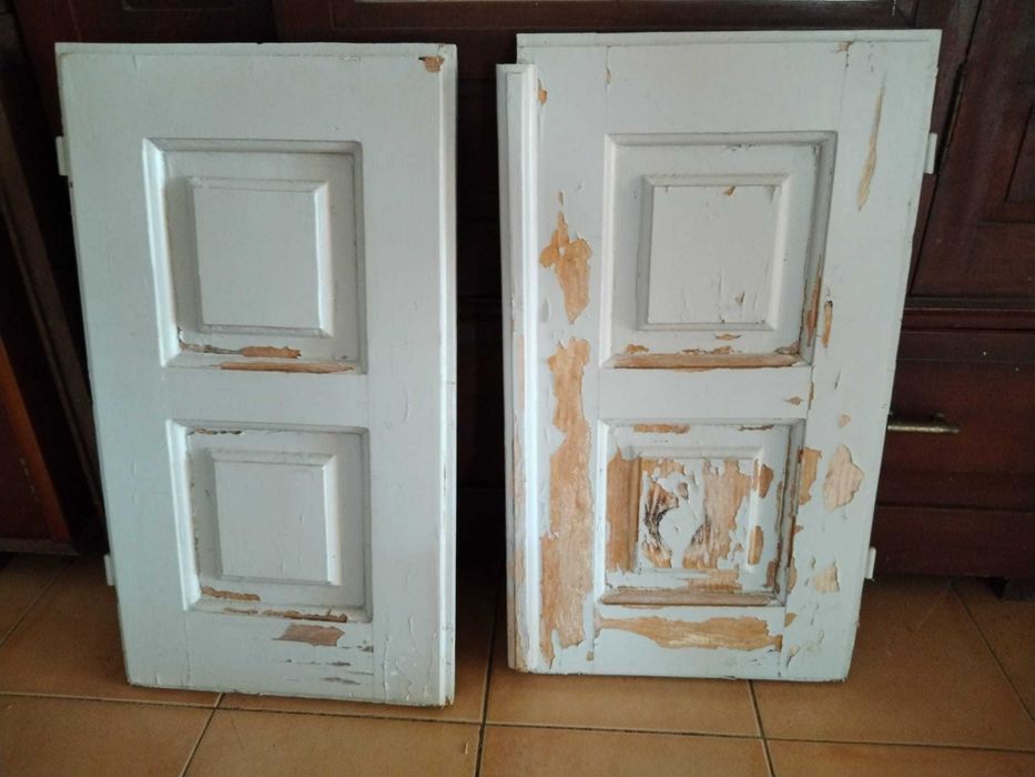 Portadas e portas em madeira  + Portas Armário Cozinha.