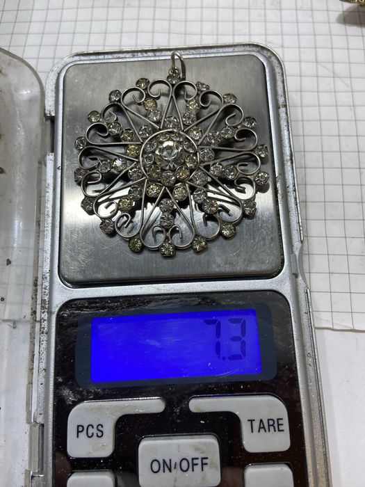 Підвіс Харків срібло 875 проба, сніжинка