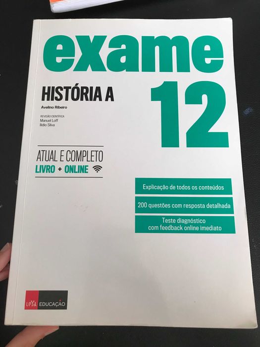 Livro de preparação para o exame final de história A