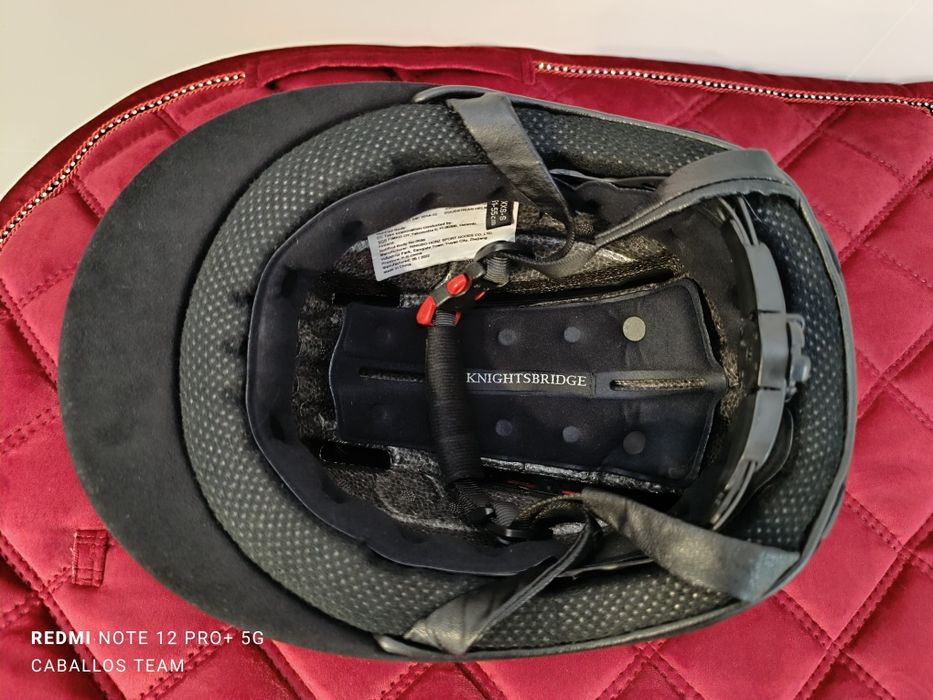 51;52;53;54;55 Kask jeździecki xxs-s KnightsBridge brokatowy