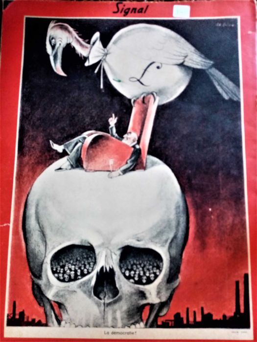 Revista Signal - 2.ª Guerra Mundial propaganda alemã