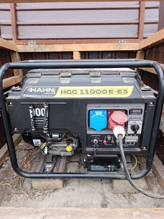 Продам бензиновий генератор Hahn & Sohn HGG-11000E-E3 (380/220 В)