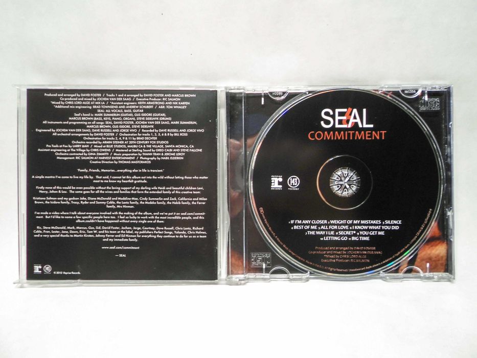 CD диск Seal 6 - Commitment: 224 грн. - CD / DVD / пластинки