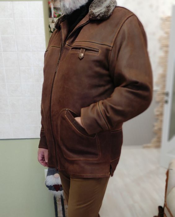 Куртка чоловіча шкіряна 2в1 PRETENDER 56-58р-р.