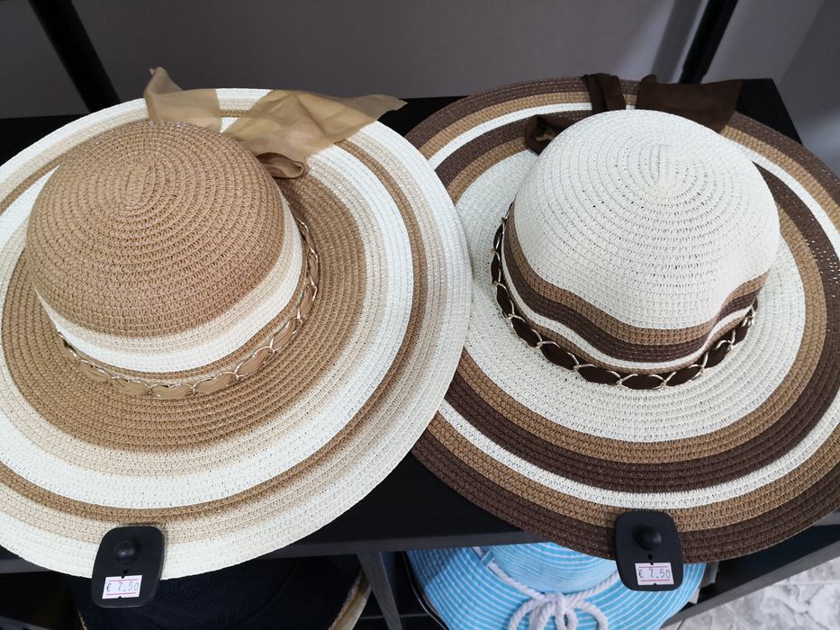 Modelos de TOP em chapéus