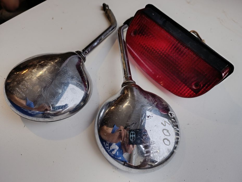 Lampa tył Suzuki Bandit 400 komplet lusterka lusterko tylna klosz L4