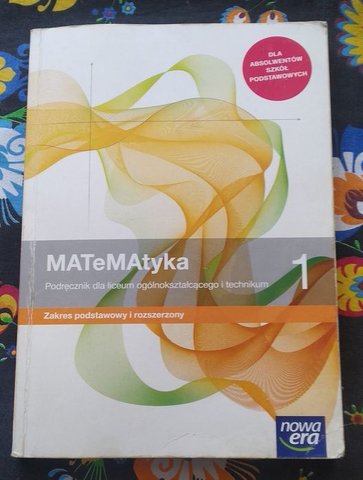 Podręcznik matematyka nowa era klasa 1