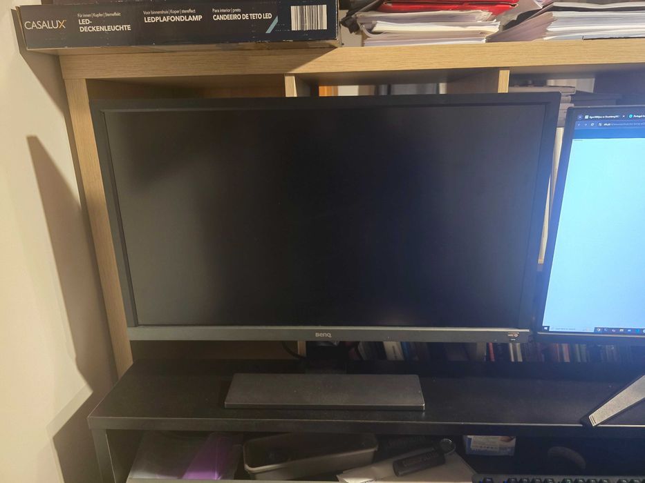 Monitor BenQ EL2870U 28'' 4K HDR 1ms, excelente estado!