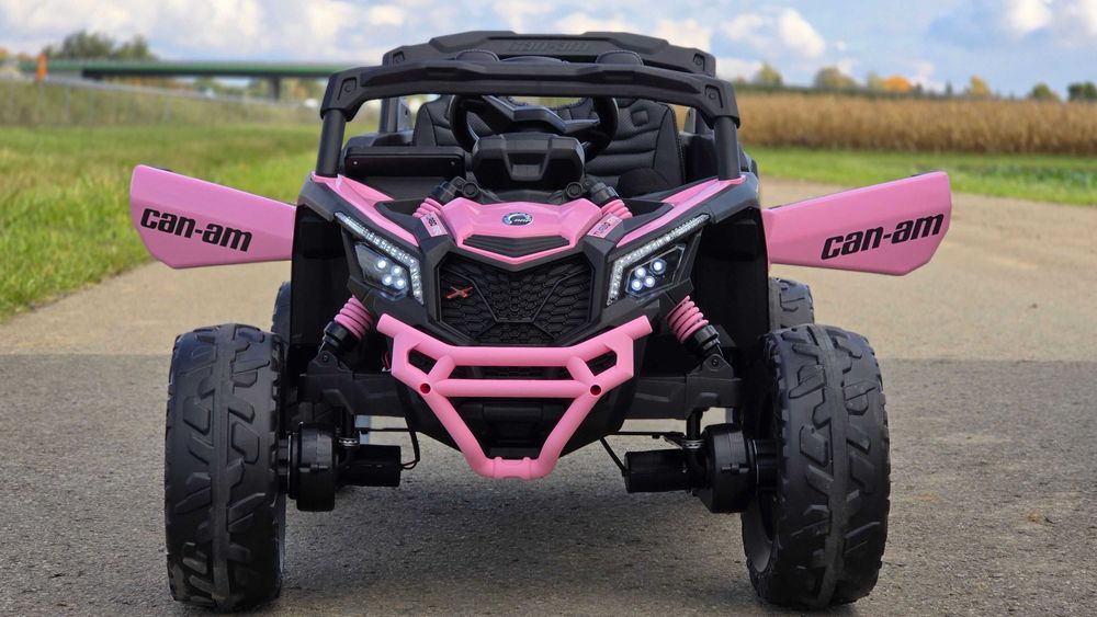 Autko samochodzik CAN-AM DKca003 różowy 800W 24V