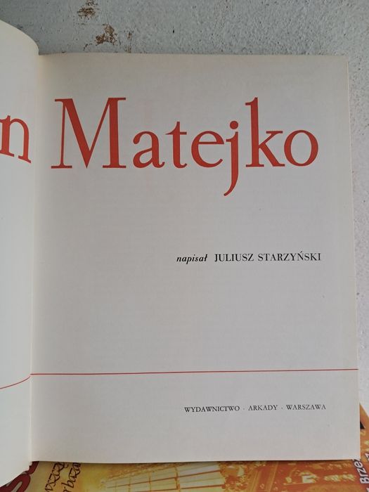Tania książka Jan Matejko