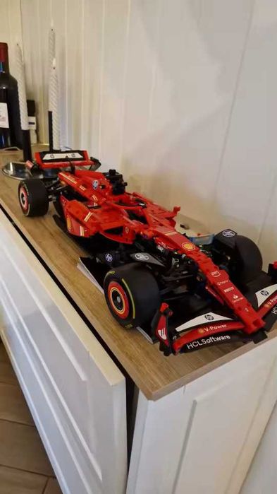 TIPO LEGO Ferrari - Construção F1 Car - 1362 Peças
