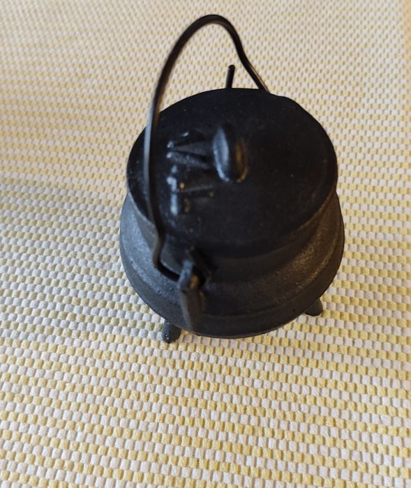 Panela em ferro 1/4lt decorativa