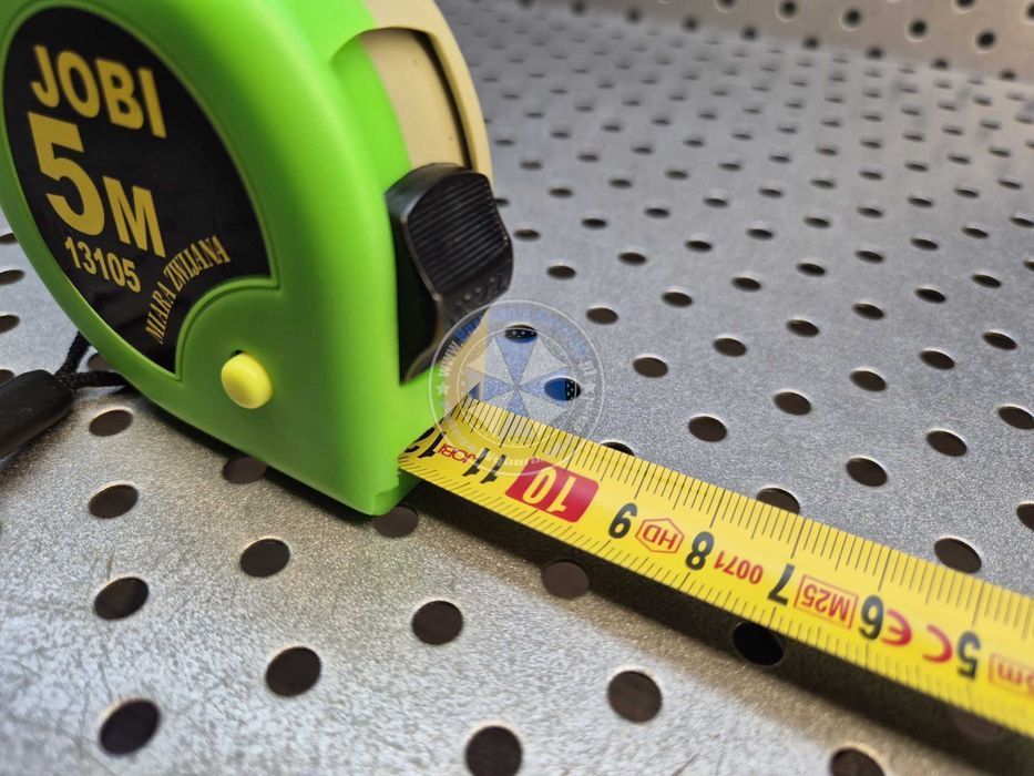 6szt. miara 5m JOBI taśma miernicza 5m szroka 19mm miarka 5m metrówka