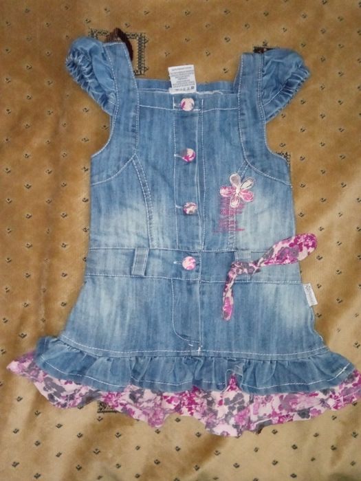 Сарафан джинсовый  на 3 года