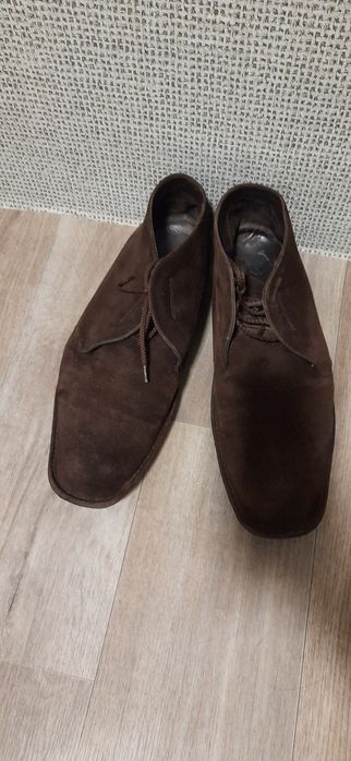 Черевики замшеві Hugo Вoss  46p.