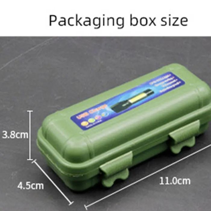 Яскравий міні ліхтар в алюмінієвому корпусі з акумулятором
Багато режи