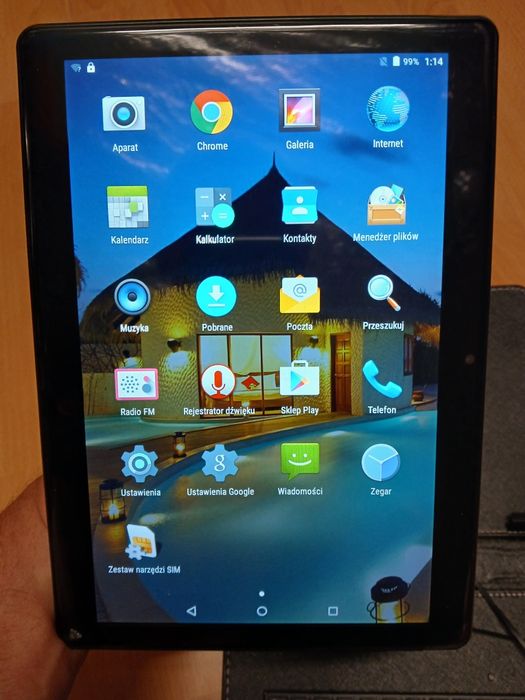 Tablet z klawiaturą zestaw