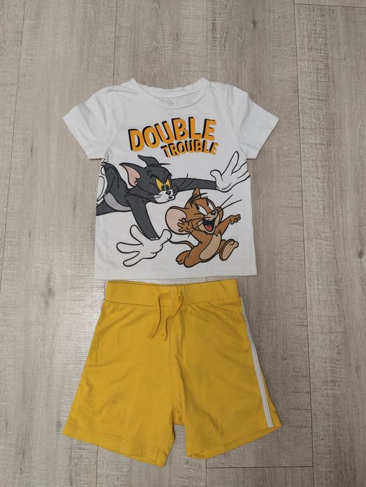 Пакет речей на хлопчика 2-3 роки 98 см шорти, майки, футболки