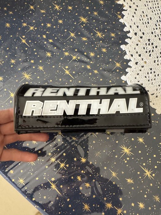Espuma de guiador Renthal preta e cinza
